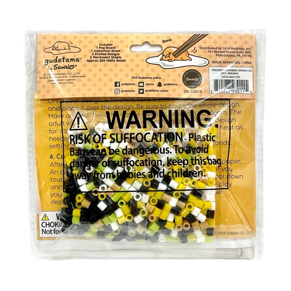 SANRIO Gudetama Fuse 3D Melty Beads Kit 1 Set - Picture 2 of 4